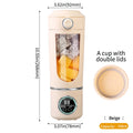 Zoravique Personal Blender — Velvet-Smooth Blends, Self-Cleaning Simplicity